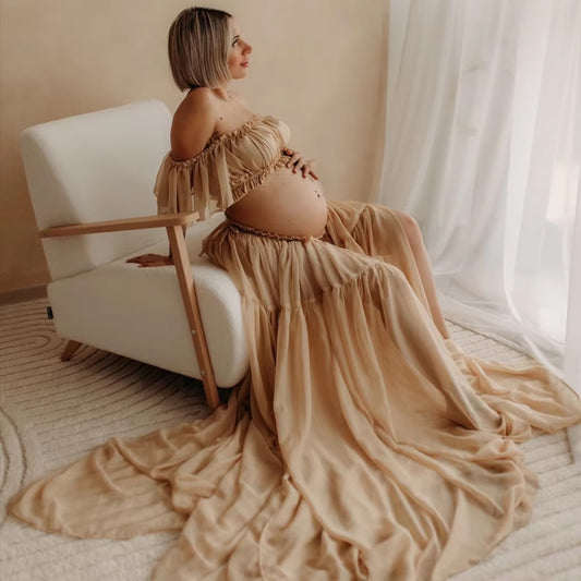 Women's Maternity Two Piece Set